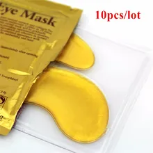 10pcs Hot sale Gold Crystal collagen Eye Mask eye patches skin care 10pcs=5 pack M01264