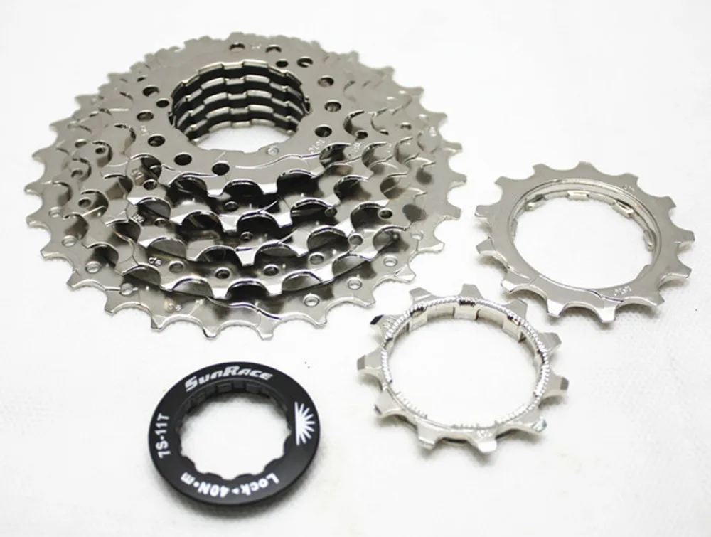 Sunrace MTB Cassette 7 Speed Mountain Bike Flywheel 7s 11-28T Bicycle Sprocket