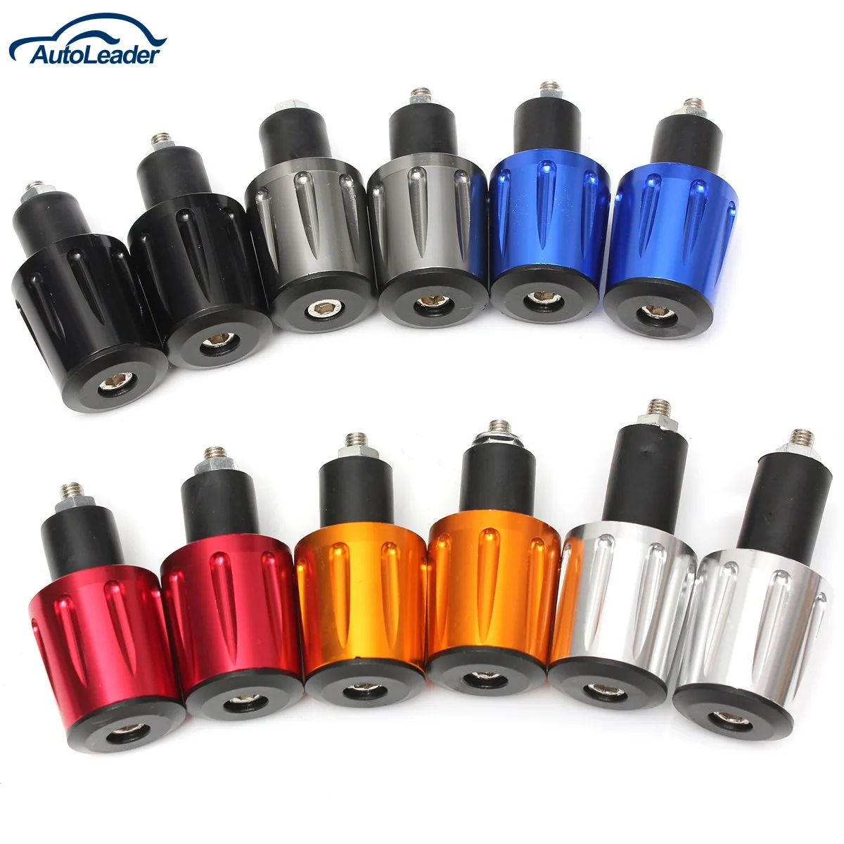 7/8" 22mm Universal Motorcycle Dirt Bike Handlebar Ends Grip Weights