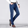 2022 new Jeans Men Straight Fit Pants Classic Jeans Mens Denim Elasticity Fashion Cotton Trousers Male Casual Straight Black Pan ► Photo 2/6