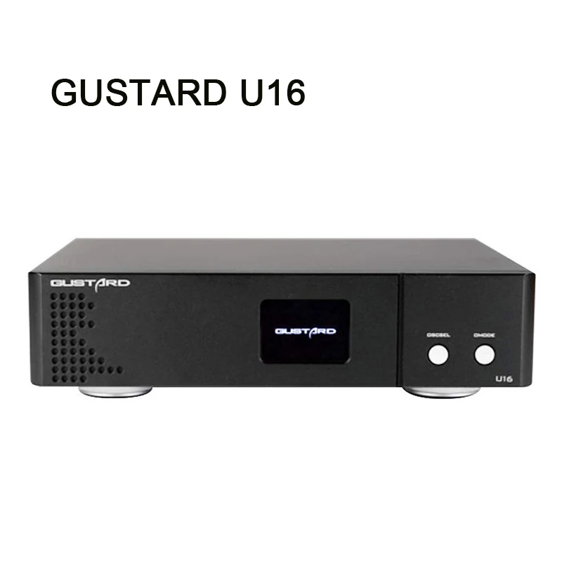 

GUSTARD U16 Digital Decoder Hifi USB DAC Audio Amp ES90X8 DSD512 DAC PCM32bit/768K DOP And Native DSD Digital Interface