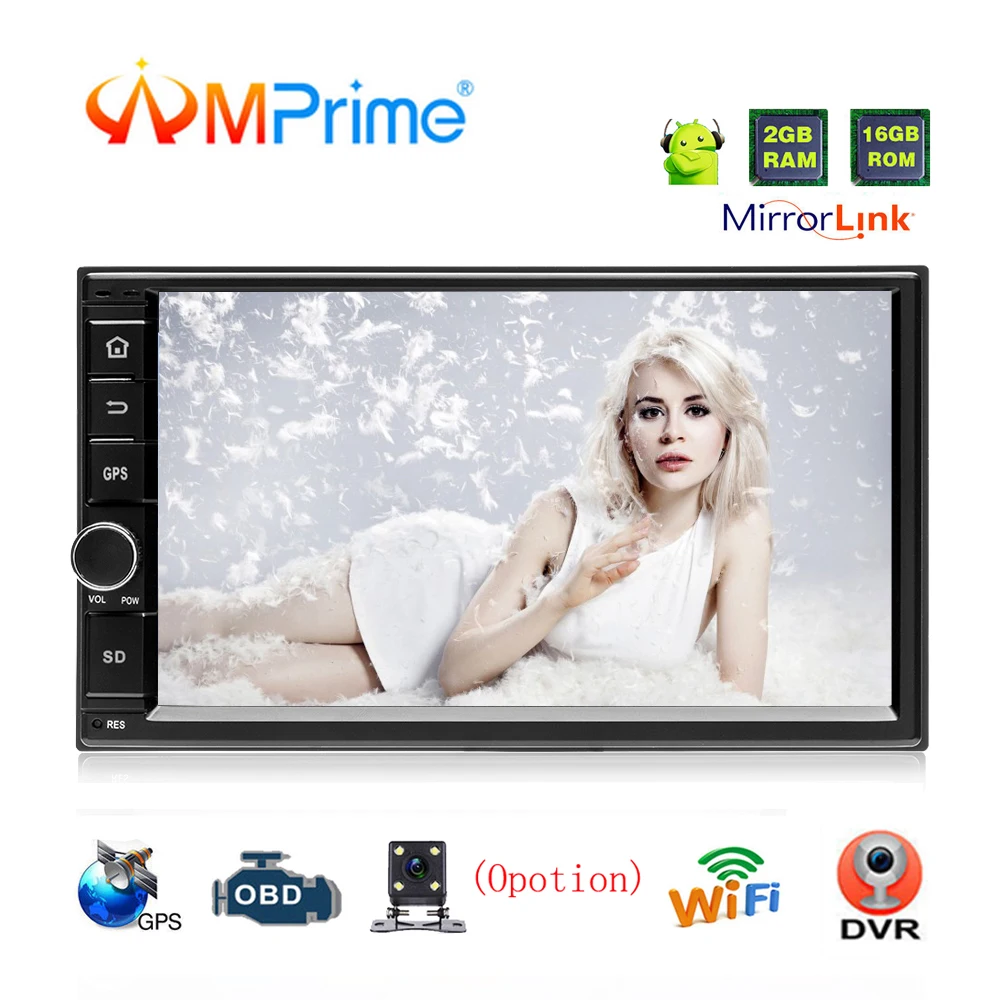Cheap AMPrime 2 din Car radio Android GPS 7" Bluetooth WIFI Mirrorlink DVR MP5 Multimedia Player OBD DAB ISO Steering Wheel Autoradio 0 Cheap AMPrime 2 din Car radio Android GPS 7" Bluetooth WIFI Mirrorlink DVR MP5 Multimedia Player OBD DAB ISO Steering Wheel Autoradio 0