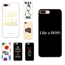 С надписью «Like A Boss» для htc 530 626 628 630 816 820 один A9 M7 M8 M9 M10 E9 U11 Moto G G2 G3 G4 G5 G6 G7 мягкие удобные женские ботильоны