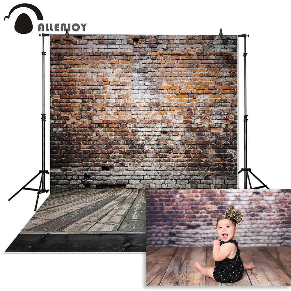 Allenjoy backdrop for photographic studio Broken wooden brick wall background vinyl photography backdrop photo studio photobooth Allenjoy backdrop for photographic studio Broken wooden brick wall background vinyl photography backdrop photo studio photobooth