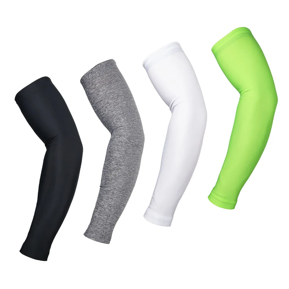 

1Pair 4Colors Bicycle Cycling Compression Arm Sleeve Warmers Sun UV Protection Armwarmers Ciclismo Bicicleta Arm Warmers M L XL