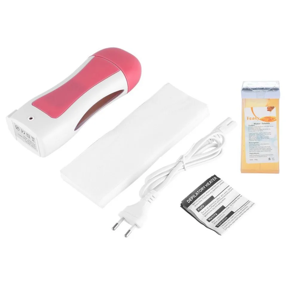 

Automatic Heating Depilatory Heater Roller Warmer Cartridge Strips Body Beauty Hair Removal Kit Economic & Hygienic