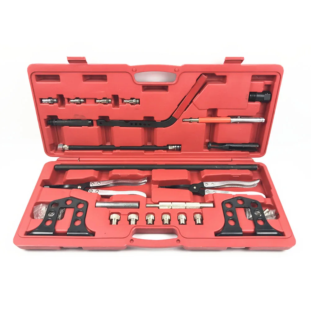 

36 Pcs Valve Seal Remover And Installer Kit Car Engine Valve Spring Clamp Compressor Tire Repair Tool Set For Car