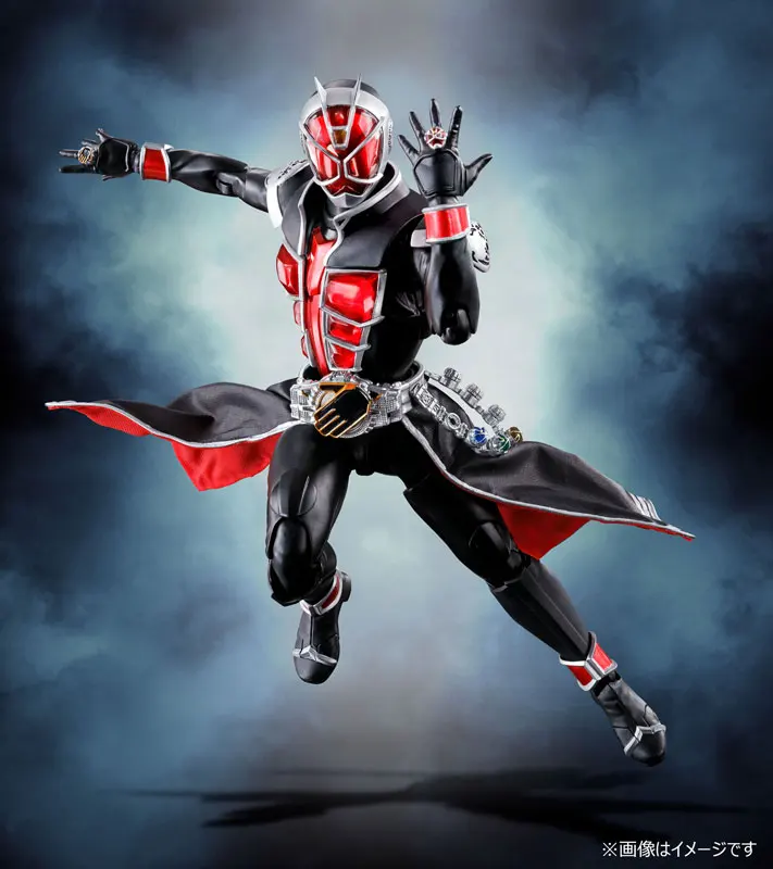 Подлинная BANDAI духи Tamashii Наций S. H. Figuarts Камен Райдер мастер Камен Райдер волшебник Пламя Стиль фигурку