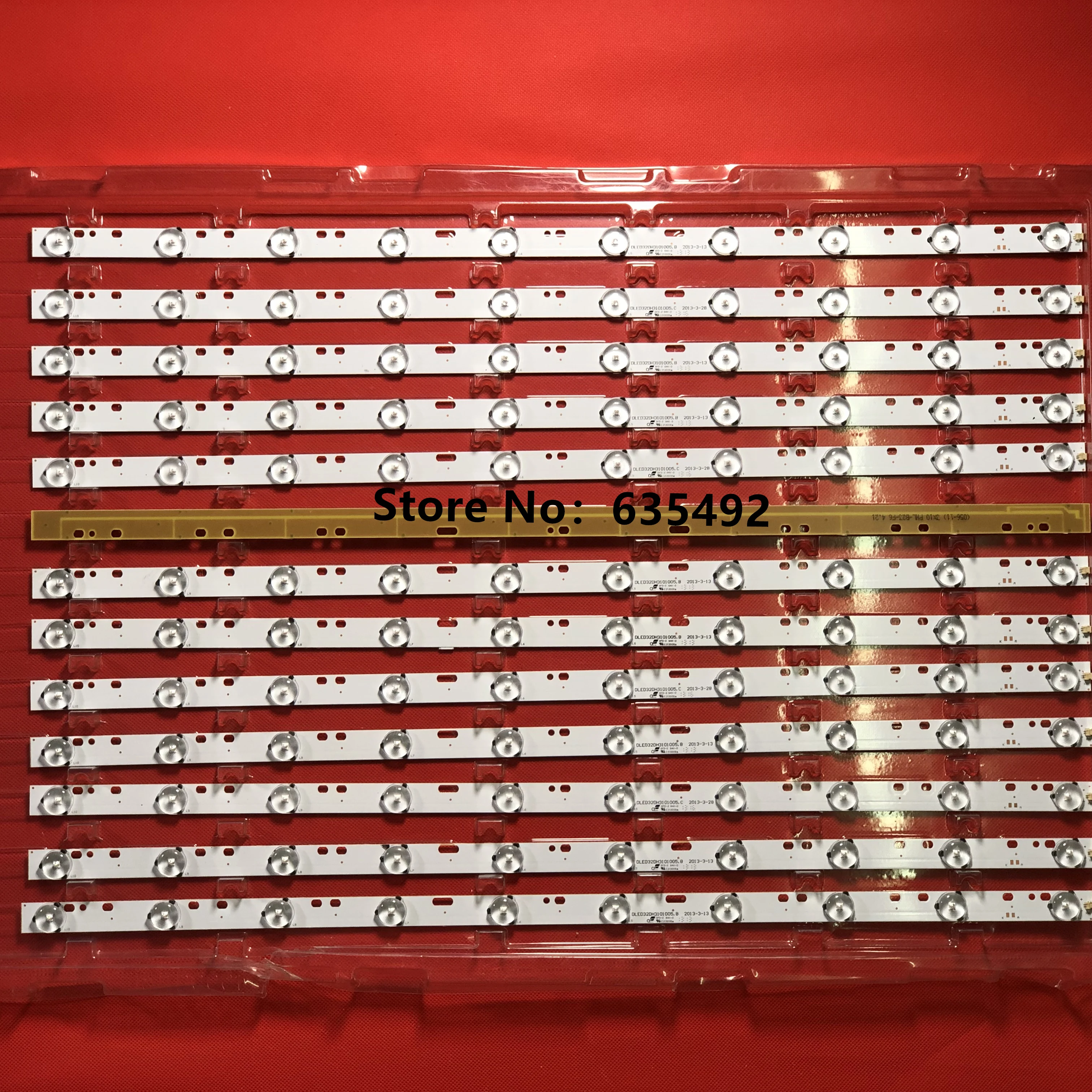 Новинка 100% 1 комплект = 3 штуки для светодиодной подсветки LED3201D фотолампы шт. 10