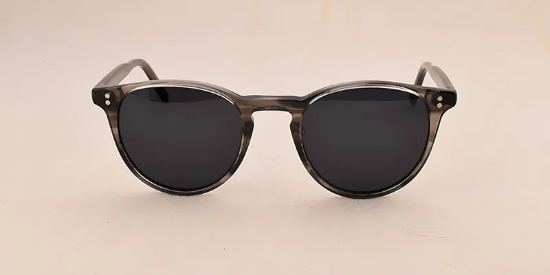 Ov брендовые дизайнерские поляризованные солнцезащитные очки для мужчин классические модные ретро солнцезащитные очки для вождения рыбалки круглые Винтажные Солнцезащитные очки для женщин