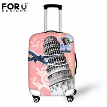 FORUDESIGNS/ Модный Дорожный чемодан, защитные чехлы, пылезащитная крышка багажного отделения, to18-30 дюймов, сумка для хранения, чехол