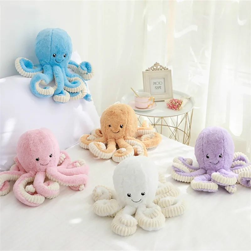

18cm Creative Cute Octopus Plush Toys Octopus Whale Dolls & Stuffed Toys Plush Small Pendant Sea Animal Toys Children Baby Gifts