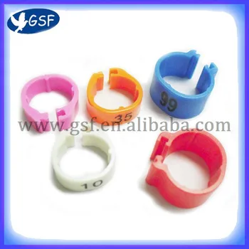 

free shipping pigeon clip ring 12mm 1000pc serial number 1-100 each color
