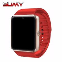 Viscoso GT08 Do Bluetooth Inteligente Relógio Relogio Smartwatch Android Phone Call SIM suporte TF Camera para IOS iPhone Android PK DZ09 A1