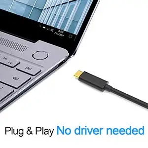 USB C к HDMI 4K@ 60 Гц, кабель типа C(совместимый Thunderbolt 3) к HDMI адаптер, совместимый MacBook Pro/MacBook Air