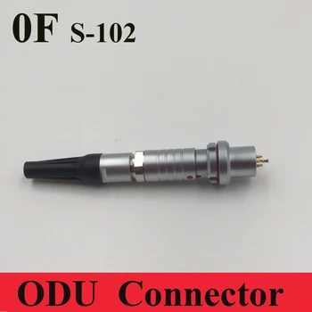

ODU connector 0F S-102A Series 2 3 4 5 6 7 9 Pin Connector waterproof IP68 Connector Plug and Socket ODU 0F Series