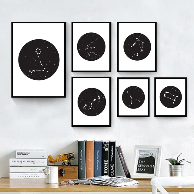 Constellations Sign Canvas Art Print and Posters 5