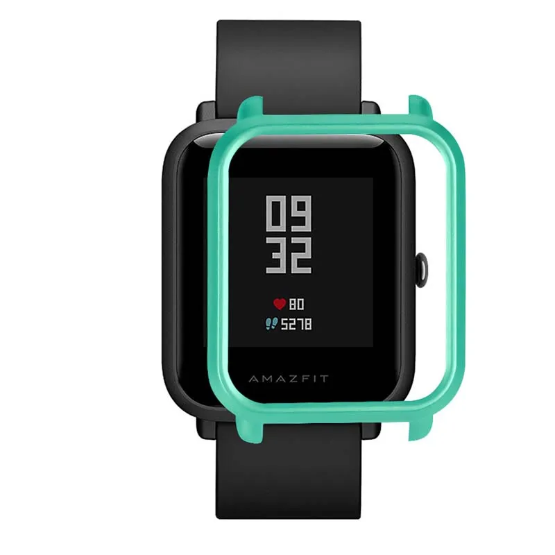 Тонкий цветной корпус из поликарбоната для Xiaomi Amazfit Bip BIT PACE Lite Молодежные часы
