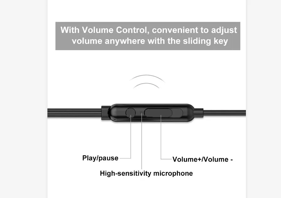  Auriculares con cable con micrófono, auriculares de medio oído  con micrófono integrado de control de volumen, auriculares estéreo con  cable de graves altos para iPhone, iPad, Android, MP3, Samsung más  dispositivos