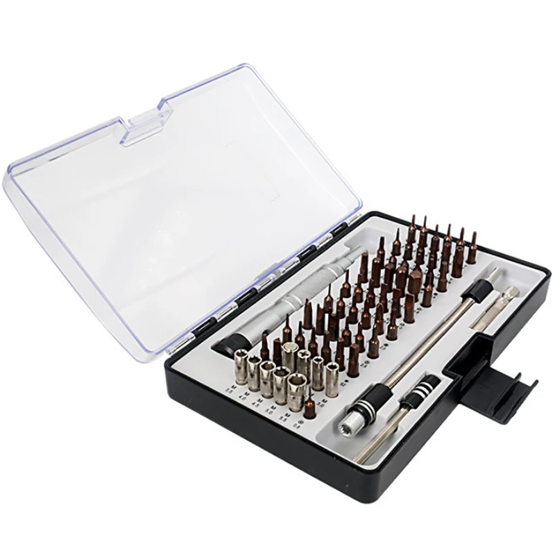 

64 in 1 Precision Screwdriver Set, Professional Electronics Repair Tool Kit for Repair Cell Phone, Pad, Watch, Tablet and More