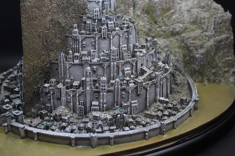 Weta replica lotr minas tirith city modelo gondor capital cidade branca