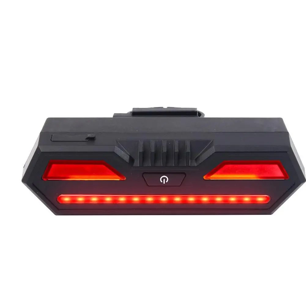 

USB Rechargeable LED Cycling Rear Light Lamp 85 Lumen Mount Red Lantern For Bicycle Light Accessories