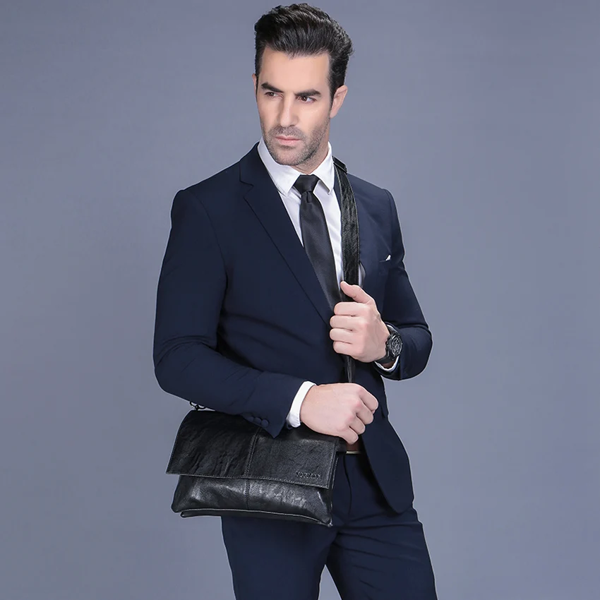 VORMOR العلامة التجارية عارضة المغلف حقيبة يد أكياس الرجال جلدية الكتف Crossbody حقيبة الأعمال حقيبة الرجال حقيبة ساع VORMOR العلامة التجارية عارضة المغلف حقيبة يد أكياس الرجال جلدية الكتف Crossbody حقيبة الأعمال حقيبة الرجال حقيبة ساع