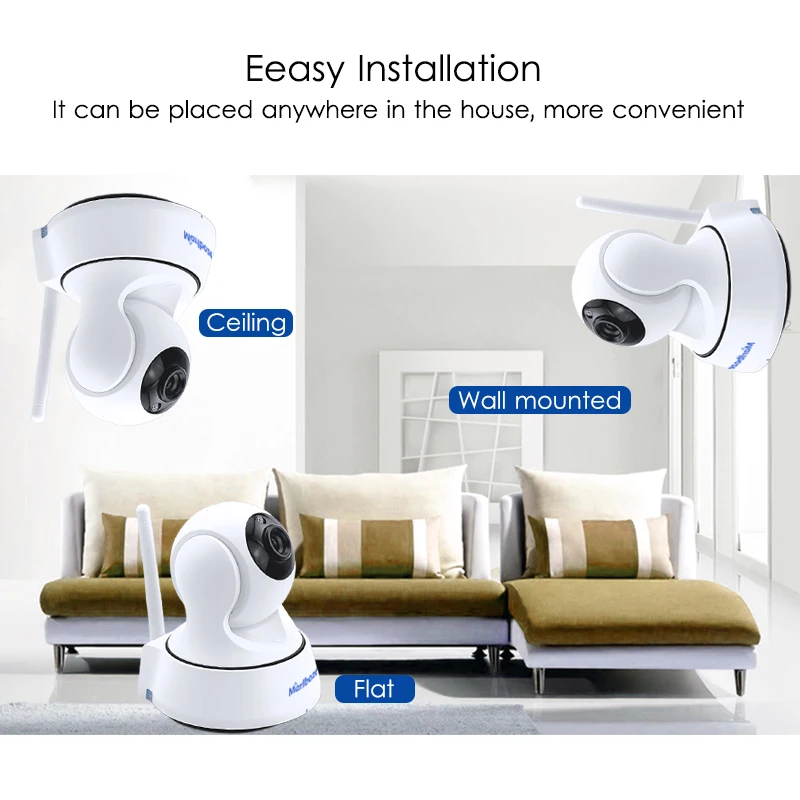  Marlboze 1080P HD Wifi IP Camera Wireless CCTV Home Security Surveillance Camera IR Night Vision Ba - 32812993857