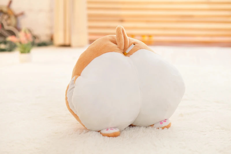 Подушка плюшевая в виде ягодиц животного из мультфильма|toys gift|kids toysstuffed cushion |