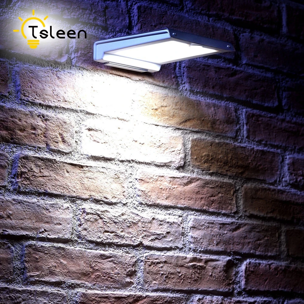 

Cheap New Outdoor Solar Lamps Wireless Solar Power Security Light Cordless Motion Activated PIR Sensor lighting Brand