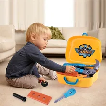 Детские развивающие ролевые игры игрушки Детские Инструменты для ремонта моделирования набор игрушек