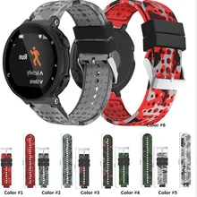 50 наборов. Силиконовый двойной цветной ремешок для Forerunner 220 230 235 620 630 трекер. DHL бесплатно