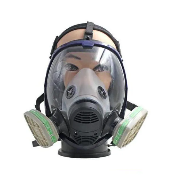 Buy Full Face Gas Mask Chemical Respirator with No.4