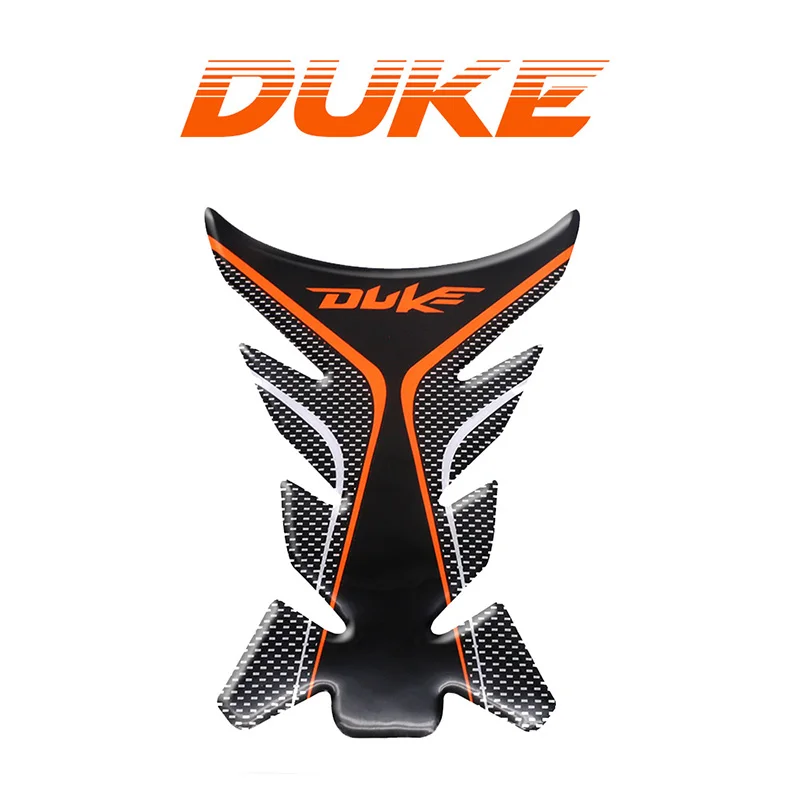 

Duke Motorcycle Gas Fuel Oil Box Tank Pad Protector Racing Stickers Decal Fish Bone For KTM DUKE 125 200 390 690 990 1290 SUPER