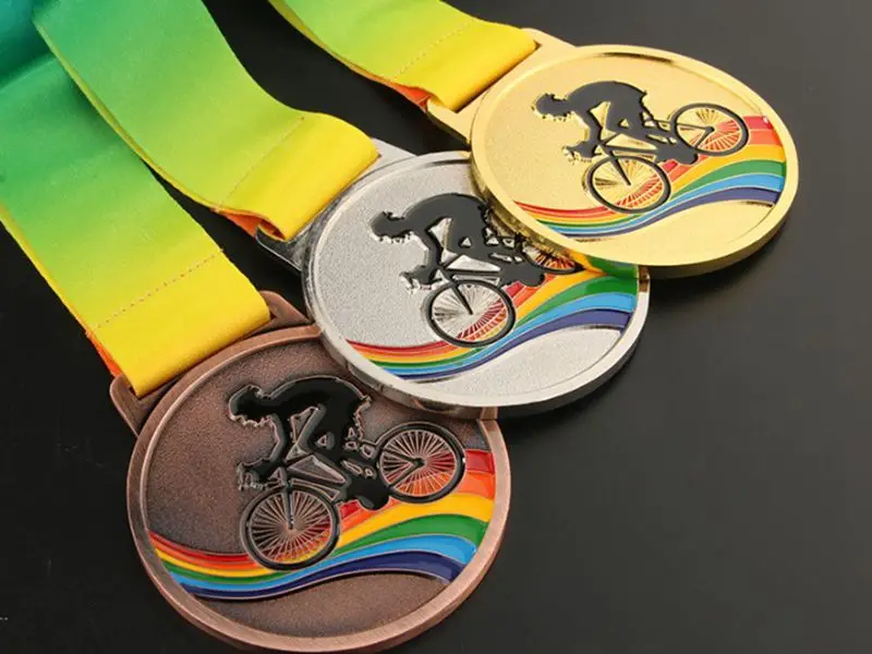 Высокое качество! Медаль трофейо для велосипеда, лучшая награда для верховой езды, сувенир, велосипедная награда, золотая медаль