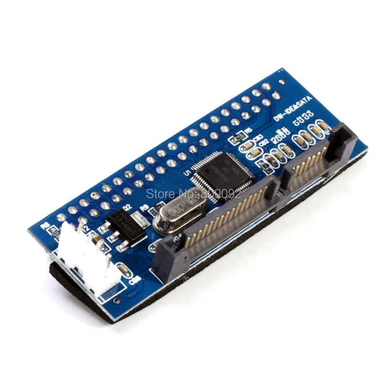40pin 3 5 ide para 7 15 22 pinos sata macho conector adaptador de cart