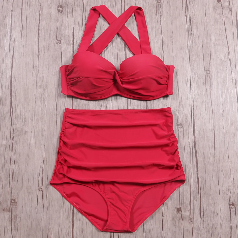 Biseafairy جديد زائد حجم ملابس السباحة عالية الخصر ملابس السباحة كبير حجم النساء البيكينيات Underwire بيكيني مجموعة الاستحمام الدعاوى السباحة Biseafairy جديد زائد حجم ملابس السباحة عالية الخصر ملابس السباحة كبير حجم النساء البيكينيات Underwire بيكيني مجموعة الاستحمام الدعاوى السباحة