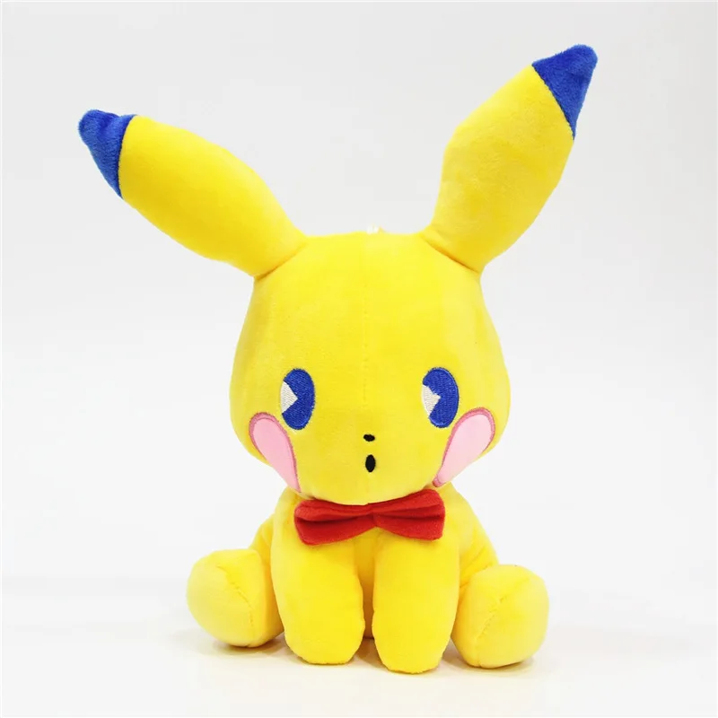 TAKARA TOMY Покемон 20 см сидя Eeveelution Eevee Jolteon Sylveon Мягкие плюшевые игрушки покемон плюшевые куклы Подарки для детей - Цвет: 1