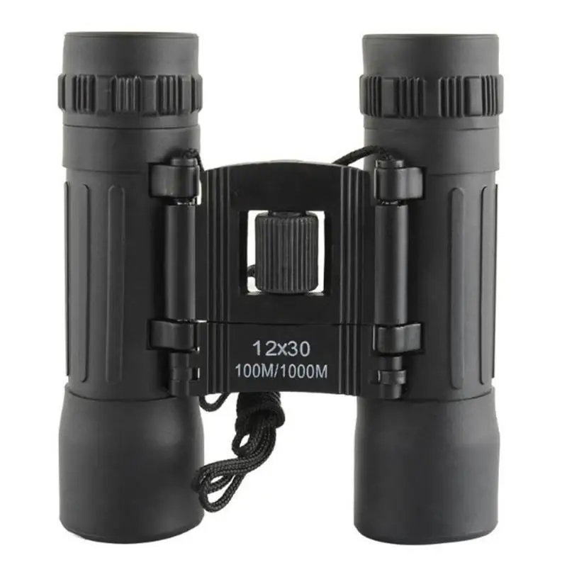 جديد 12X30 زووم بصري الحقل نظارات التلسكوبات رؤية واضحة أداة خارجية الأحمر فيلم الصيد HD مناظير قابل للتعديل البؤري