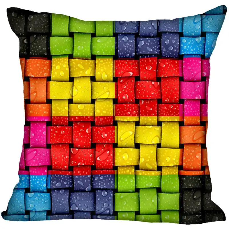 

Custom Pillowcase Fantasy Color Pattern Zipper Pillow Cover 35X35,45X45,60X60cm(Two Sides) Print Your Pictures Pillow Cases