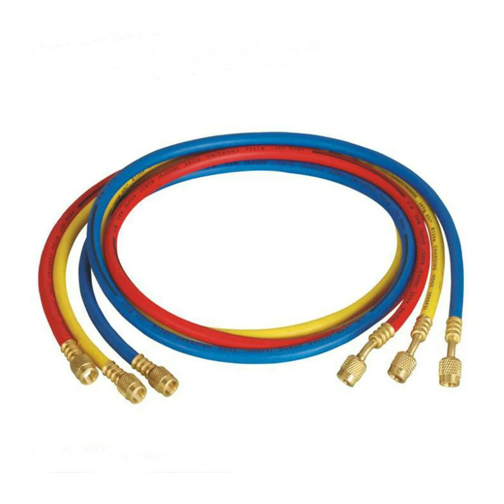 36 дюймовый AC фреон зарядный шланг HVAC Хладагент R12 R22 R404 R502 R134A автомобильный