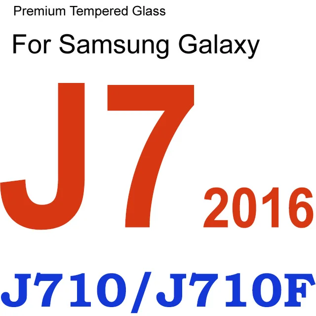 Закаленное стекло для samsung Galaxy A5 A3 A7 A530F J1 J2 J3 J5 J7 Prime Pro, защитная пленка для экрана - Цвет: J710F J7 2016