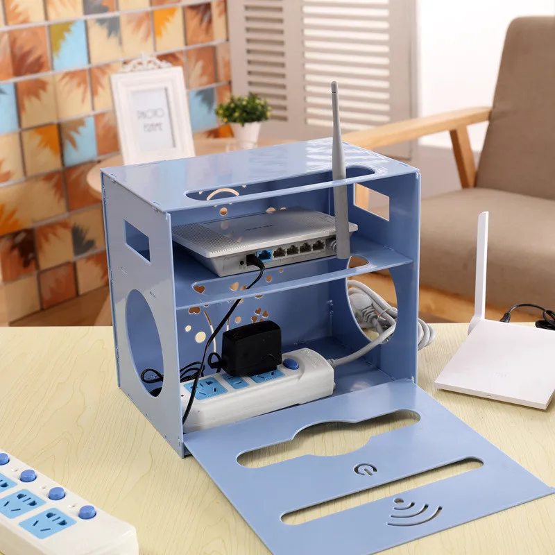 Routers Storage Box Racks Protection Box Power Desktop Storage Box Case