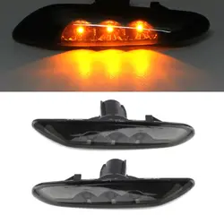 2 шт. Светодиодный Боковой габаритный фонарь указатели поворота для BMW E82 E60 E90 Jy18 19 Прямая поставка