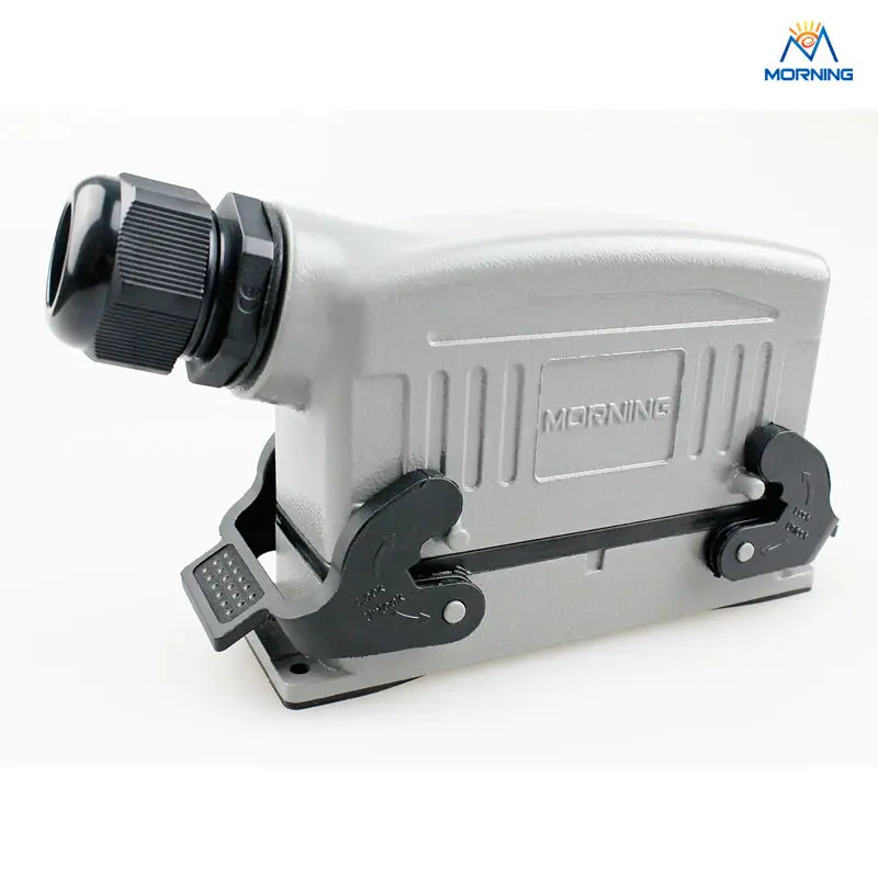 

HDD-108, A Whole Set Industrial Crimp Terminal Copper Alloy Side Entry Current 10A Voltage 250V 108 Pins Heavy Duty Connector