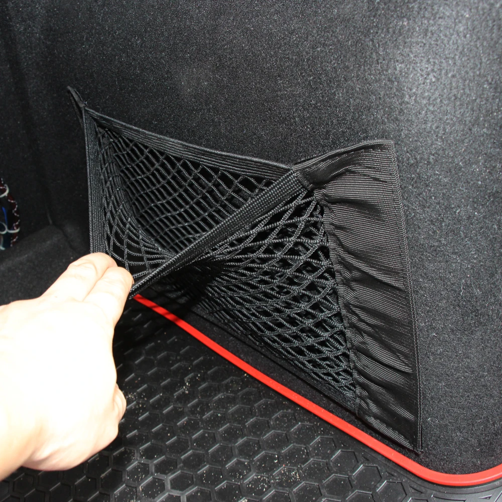 Горячие багажник автомобиля нейлоновой веревкой сетка в багажном отделении для Peugeot 206 207 307 308 3008 2008 408 508 4008 Fiat punto 500 500l культ Bravo