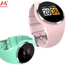 Q1 Цвет Экран браслет для смарт-часов крови Давление монитор сердечного ритма Фитнес трекер Для мужчин женские умные часы-браслет