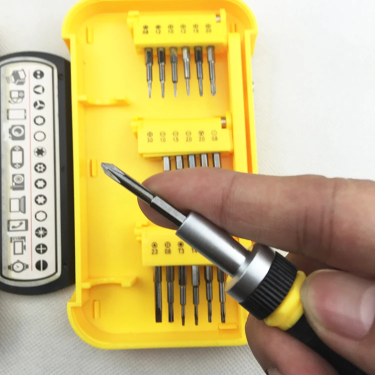 Goede Kaisi 24 in 1 precisie schroevendraaier sets gereedschap professionele digitale reparatie gereedschap mobiele telefoon reparatie voor iphone 4 s, 5 s, 6 s