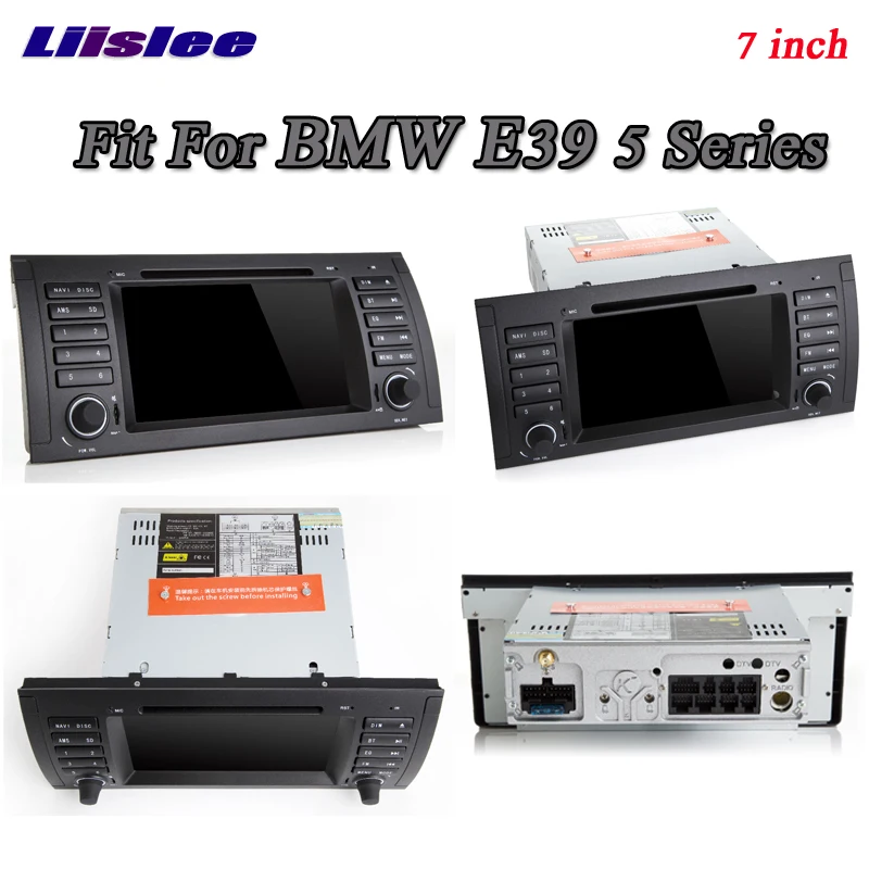Flash Deal Liislee For BMW 5 E39 X5 E53 Stereo Radio 3G Canbus DVD Player BT GPS MAP Navigation 1080P HD Screen System Original NAVI Design 2