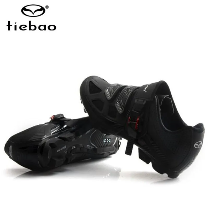 Tiebao Мужская обувь для езды на велосипеде MTB SPD с педалями дышащая горного